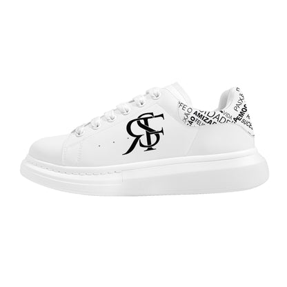 Saudade RF Unisex White Leather Sneakers